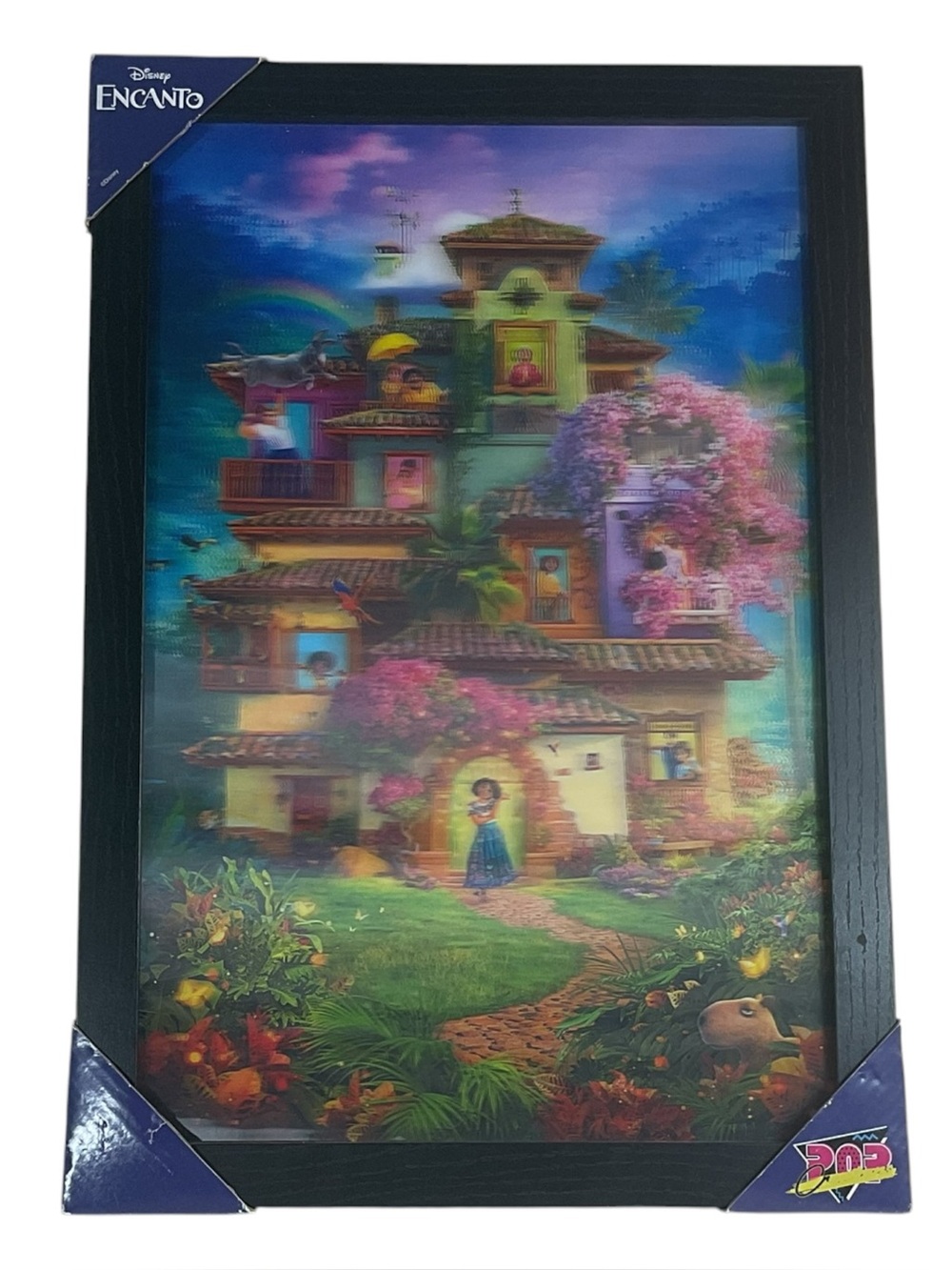 Disney Encanto Pop Creations 3D Framed Wall Art Casita 13x18.75"